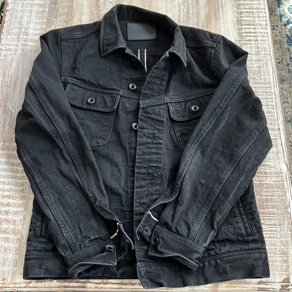 Taylor stitch long haul selvage denim jacket - Size 38